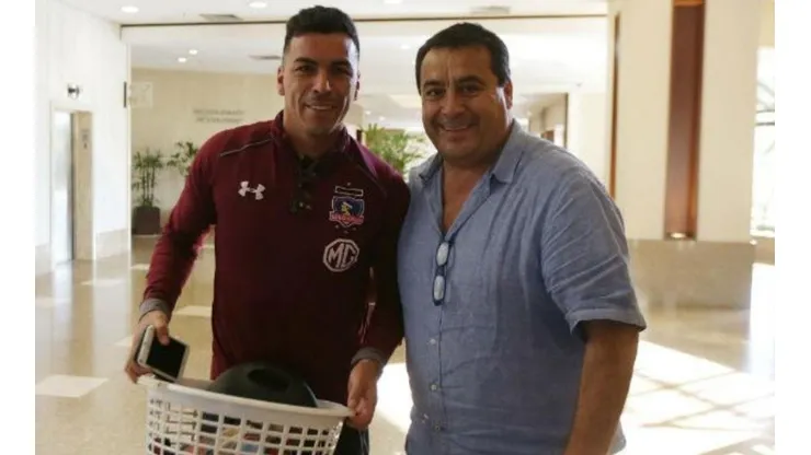 Dino Gordillo y su amigo Esteban Paredes
