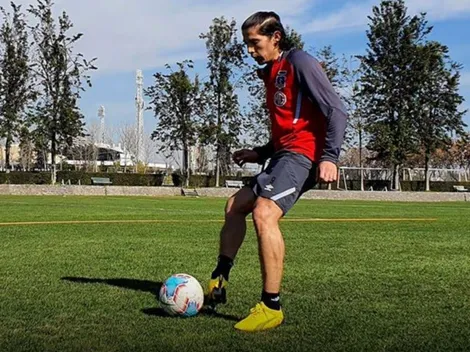 Matías Fernández volvió con todo a los entrenamientos de Colo Colo