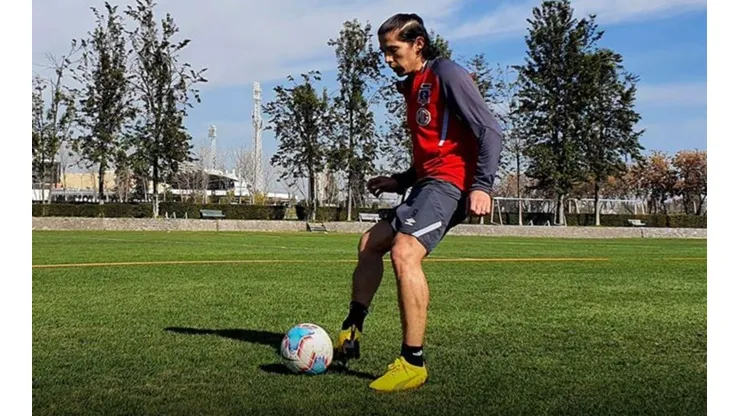 Matías ya trabaja con sus compañeros en el Monumental