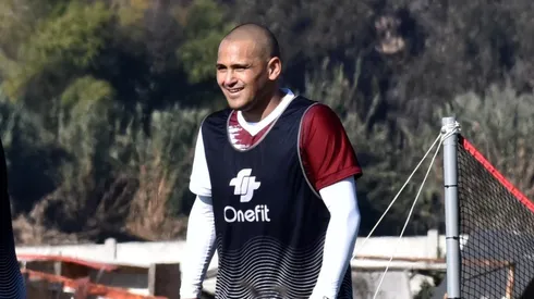 Chupete se integró a los entrenamientos de su nuevo club.