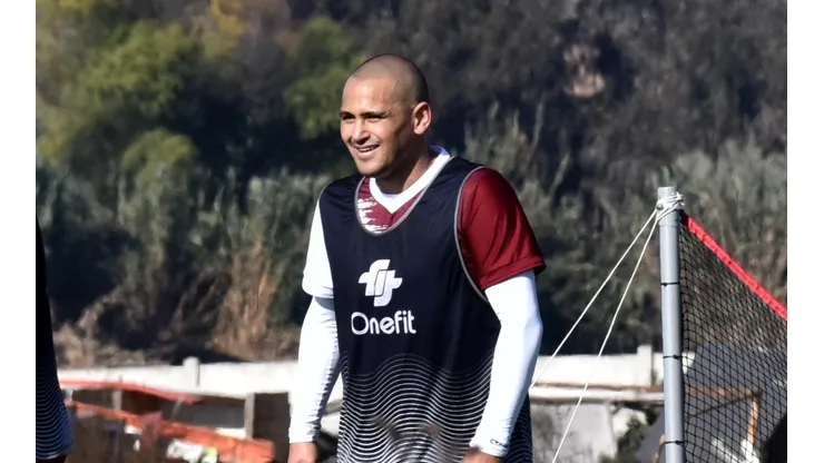 Chupete se integró a los entrenamientos de su nuevo club.
