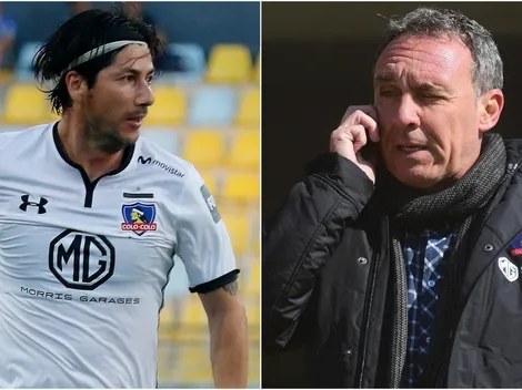 Pajarito Valdés repasa a Marcelo Espina en una foto del recuerdo