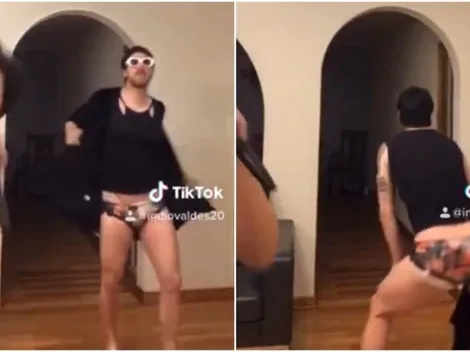 Pajarito Valdés debuta en Tik Tok con atrevido video ligero de ropa
