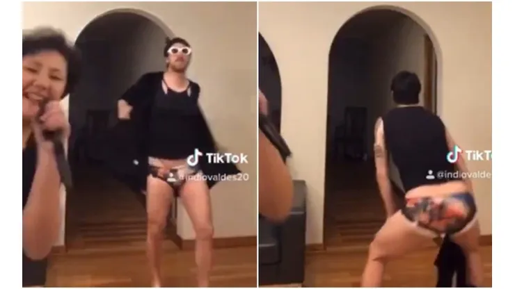 Pajarito Valdés debuta en Tik Tok con atrevido video ligero de ropa