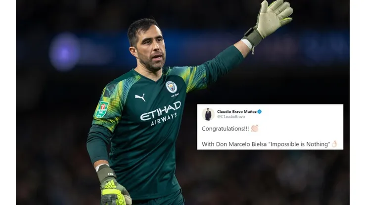 El mensaje de Claudio Bravo para el Leeds y Bielsa