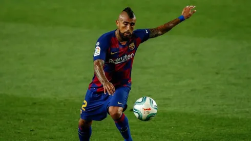 Arturo Vidal ingresó a los 59 minutos en derrota del Barcelona