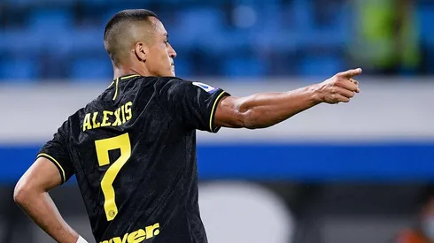 Alexis Sánchez anotó su tercer gol en la Serie A