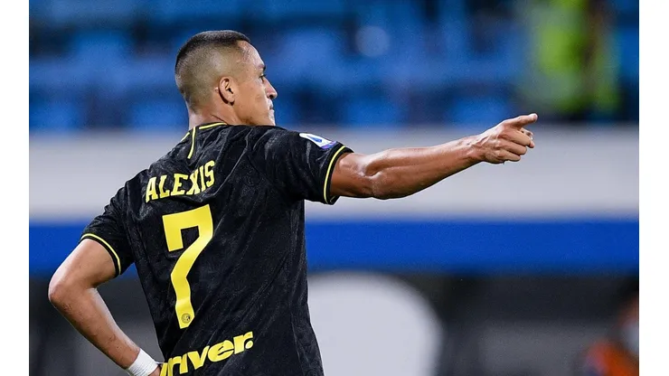 Alexis Sánchez anotó su tercer gol en la Serie A