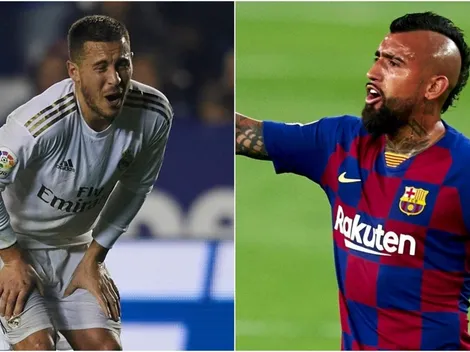 Luis Omar Tapia compara los precios de Hazard y Vidal
