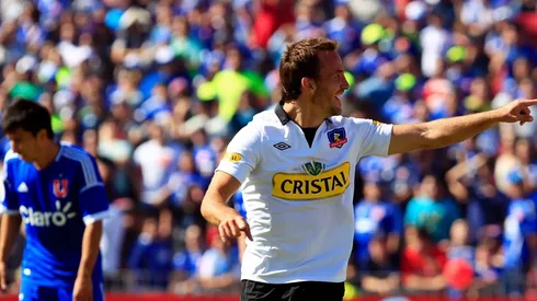 Fuenzalida celebrando ante la U