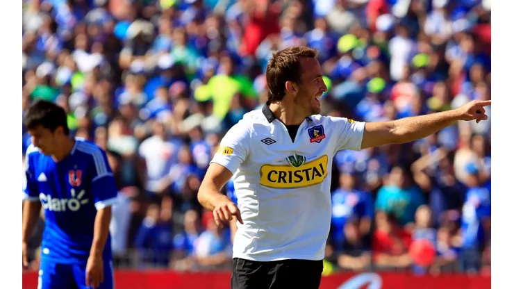 Fuenzalida celebrando ante la U