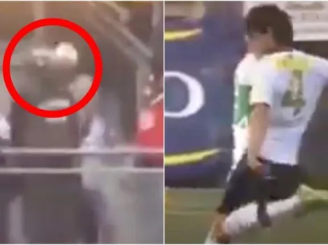 Lucas Domínguez recuerda cuando le pegó sendo pelotazo a carabinero