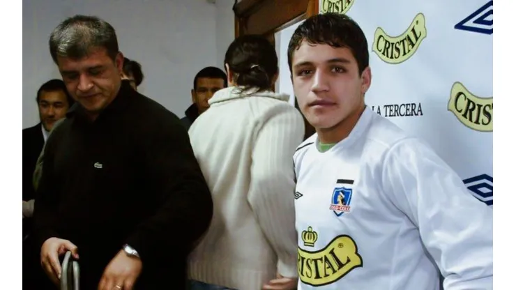 Alexis Sánchez fue presentado un 11 de julio de 2006 en Colo Colo