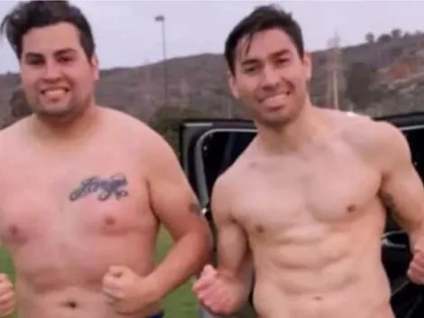 Opazo tiene full entrenamiento a su amigo Williams: "Estoy con cinco kilos menos"