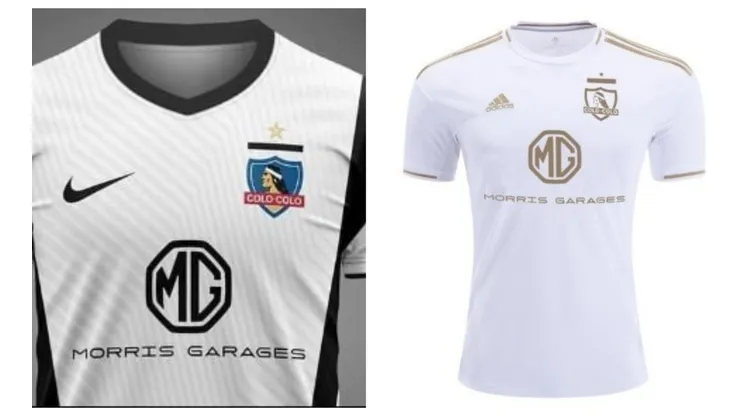 Algunos diseños de camiseta de Colo Colo
