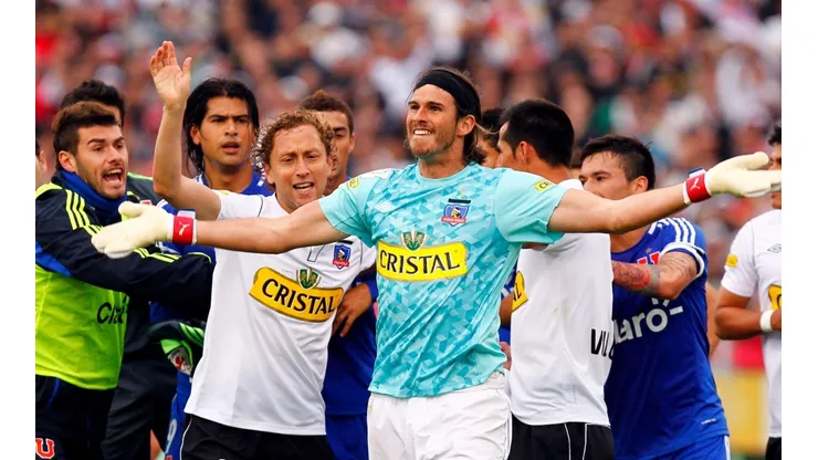 Prieto festejó con todo el triunfo en el Superclásico del 2012