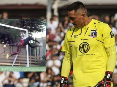 Miguel Pinto cuenta como armó el arco con el que entrena en casa