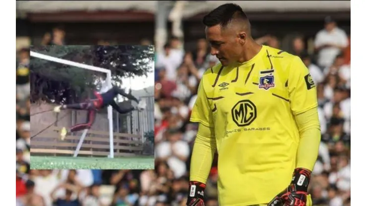 El arco con el que Pinto trabaja en casa