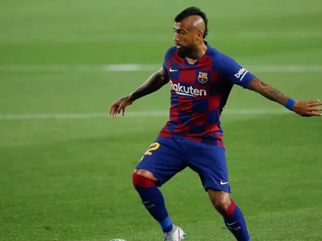 Vidal y el Barcelona mandan al descenso al Espanyol