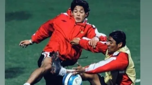 Rodrigo Meléndez comparte foto del recuerdo junto a Matías Fernández