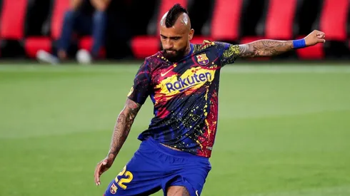 Arturo Vidal fue ratificado como titular