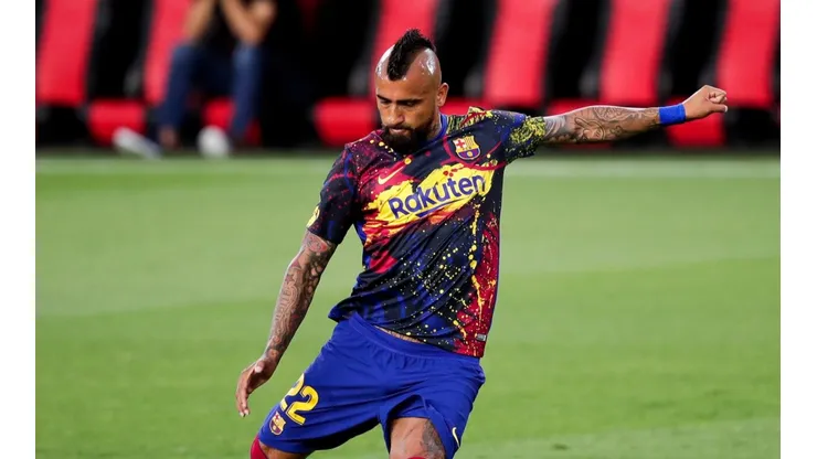 Arturo Vidal fue ratificado como titular