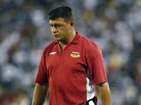 La charla de Borghi y su cuerpo técnico en el entretiempo de final de la Sudamericana