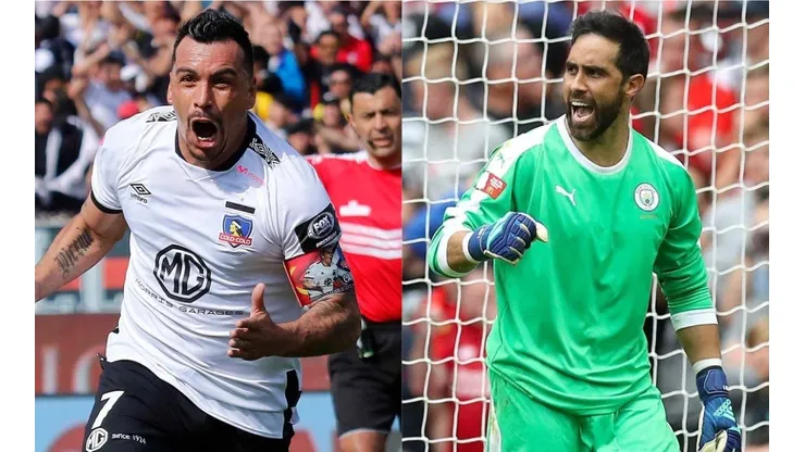 Esteban Paredes quiere ver a Claudio Bravo en Colo Colo, pero sabe que quizás no sea posible