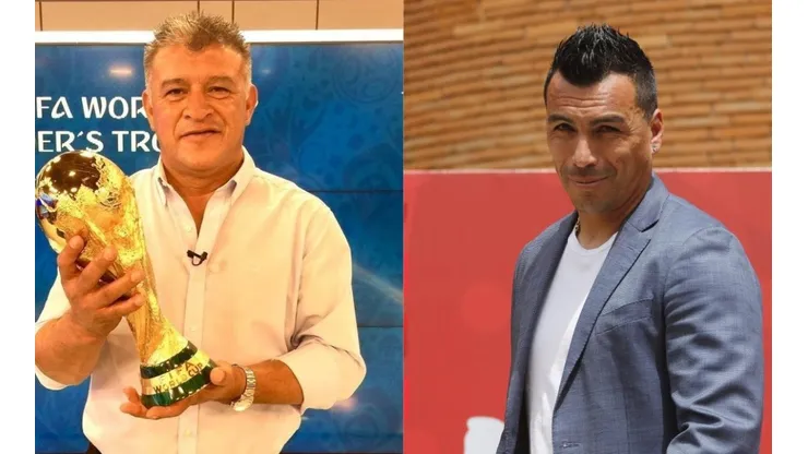 Claudio Borghi se refiere al récord de Esteban Paredes
