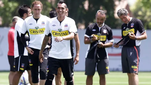 Un chistoso momento se vivió en Colo Colo el 2014