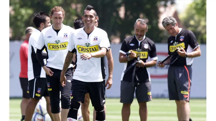 Un chistoso momento se vivió en Colo Colo el 2014