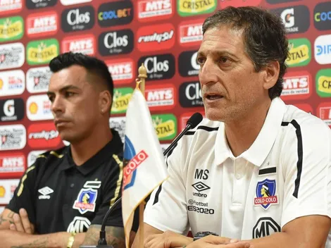 Paredes se ríe por rumores de una mala relación con Mario Salas en Colo Colo