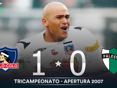 CDF libera el partido de Colo Colo vs Palestino del tricampeonato