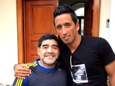 Maradona agradece a Lucas Barrios por tremenda ayuda a Villa Fiorito