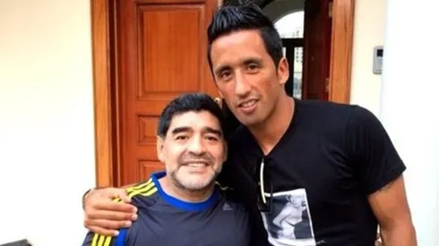 Barrios se ganó los elogios de Maradona.