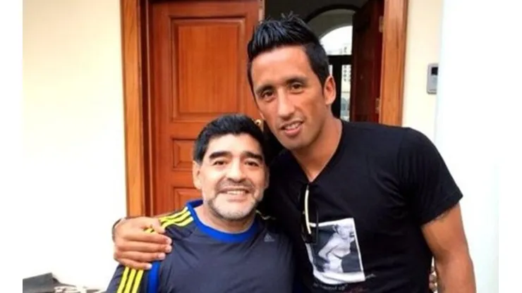 Barrios se ganó los elogios de Maradona.