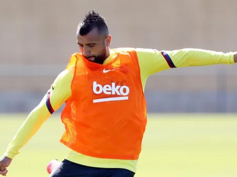 Avisan que Vidal irá a la banca esta tarde ante Leganés