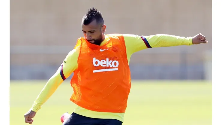 Avisan que Vidal irá a la banca esta tarde ante Leganés