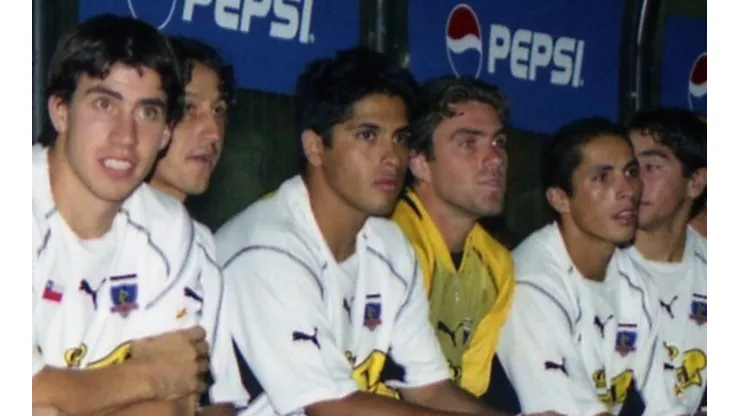 Miguel Riffo en el Colo Colo 2003.