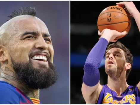 Pau Gasol se rinde a los pies de Vidal: "Me gustan su garra y capacidad de lucha"