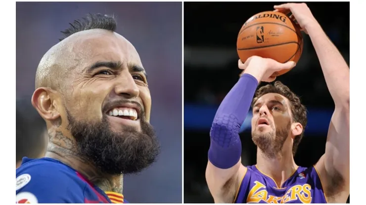Gasol elogió las características dentro y fuera de la cancha de Arturo Vidal.