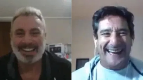 Marcelo Barticciotto y Rubén Espinoza se recordando episodio con Mirko Jozic