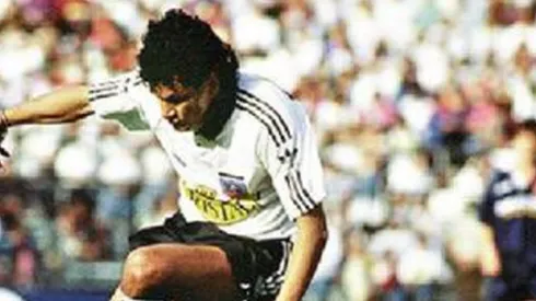 Etcheverry disputando el Superclásico que marcó su carrera