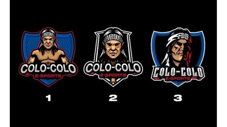 Las tres opciones de escudo para el equipo de esports