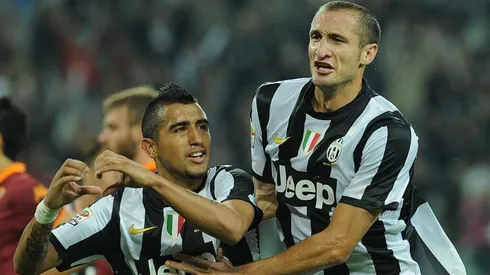 Arturo Vidal fue compañero de Chiellini cuatro años en la Juventus