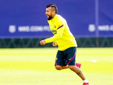 VÍDEO | Barcelona enloquece con Vidal y sube 66 goles en entrenamientos