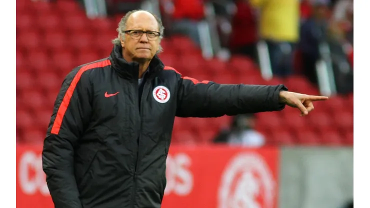 Falcao como entrenador en su último paso por Internacional de Porto Alegre.