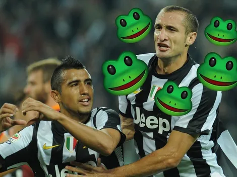Llenan de sapos el Instagram de Chiellini tras dichos sobre Vidal
