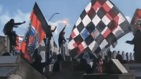 Hinchas no respetaron ninguna medida sanitaria en el cementario