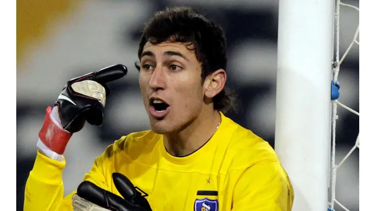 Raúl Olivares jugando por Colo Colo